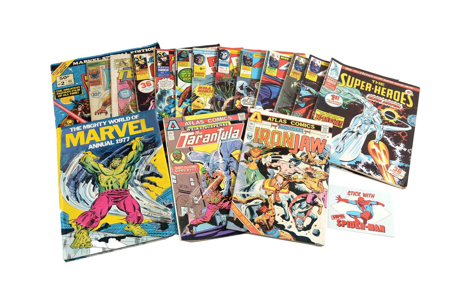 Marvel and Atlas Comics various