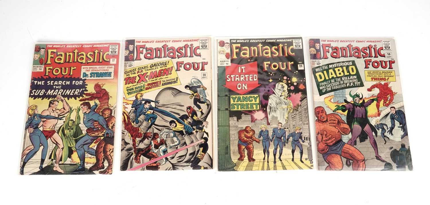 The Fantastic Four No's. 27, 28, 29 and 30 by Marvel Comics