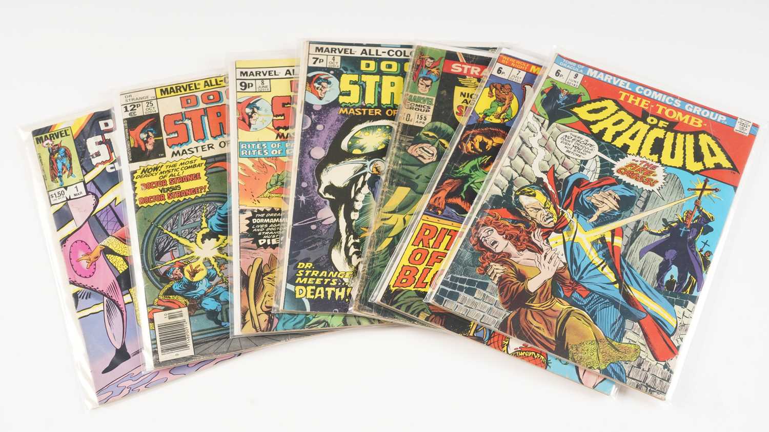 Horror and mystery comics by Marvel