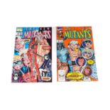 The New Mutants (First Series) No's. 87 and 98 by Marvel Comics