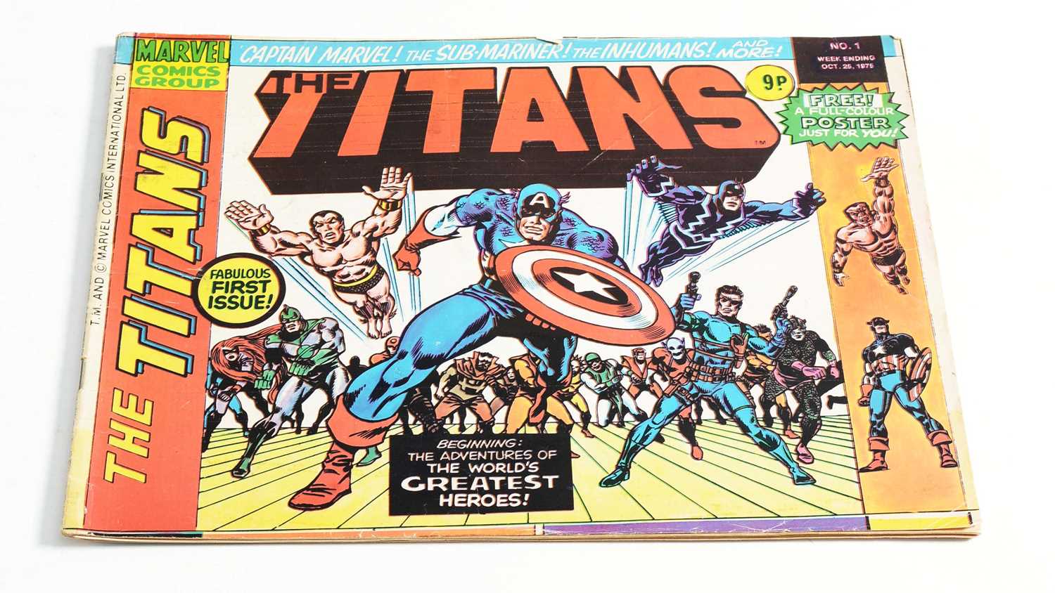 The Titans by British Marvel comics - Image 6 of 13
