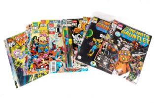 The Infinity Gauntlet and other Marvel Comics