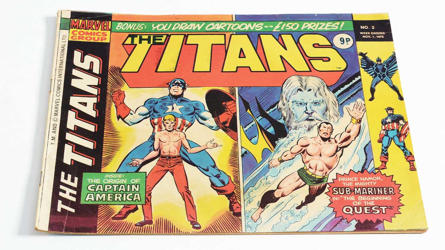 The Titans by British Marvel comics - Image 2 of 13