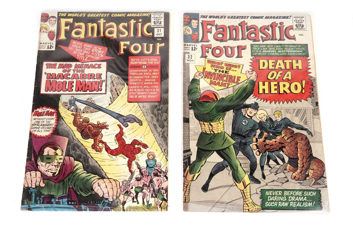 The Fantastic Four No’s. 31 and 32 by Marvel Comics