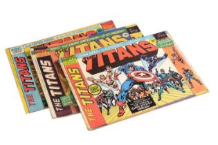 The Titans by British Marvel comics