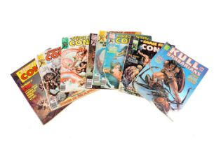 Conan and Kull Magazines by Marvel/Curtis