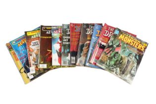 Monster magazines by Marvel, Curtis and Warren