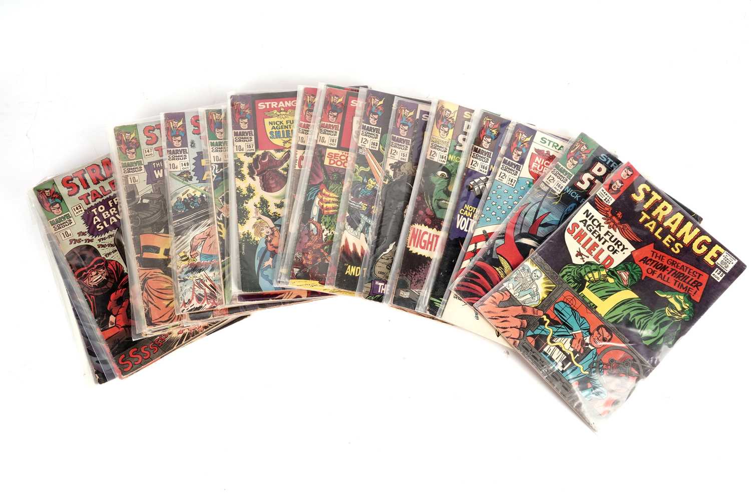 Strange Tales: Nick Fury No's. 135-168 by Marvel Comics