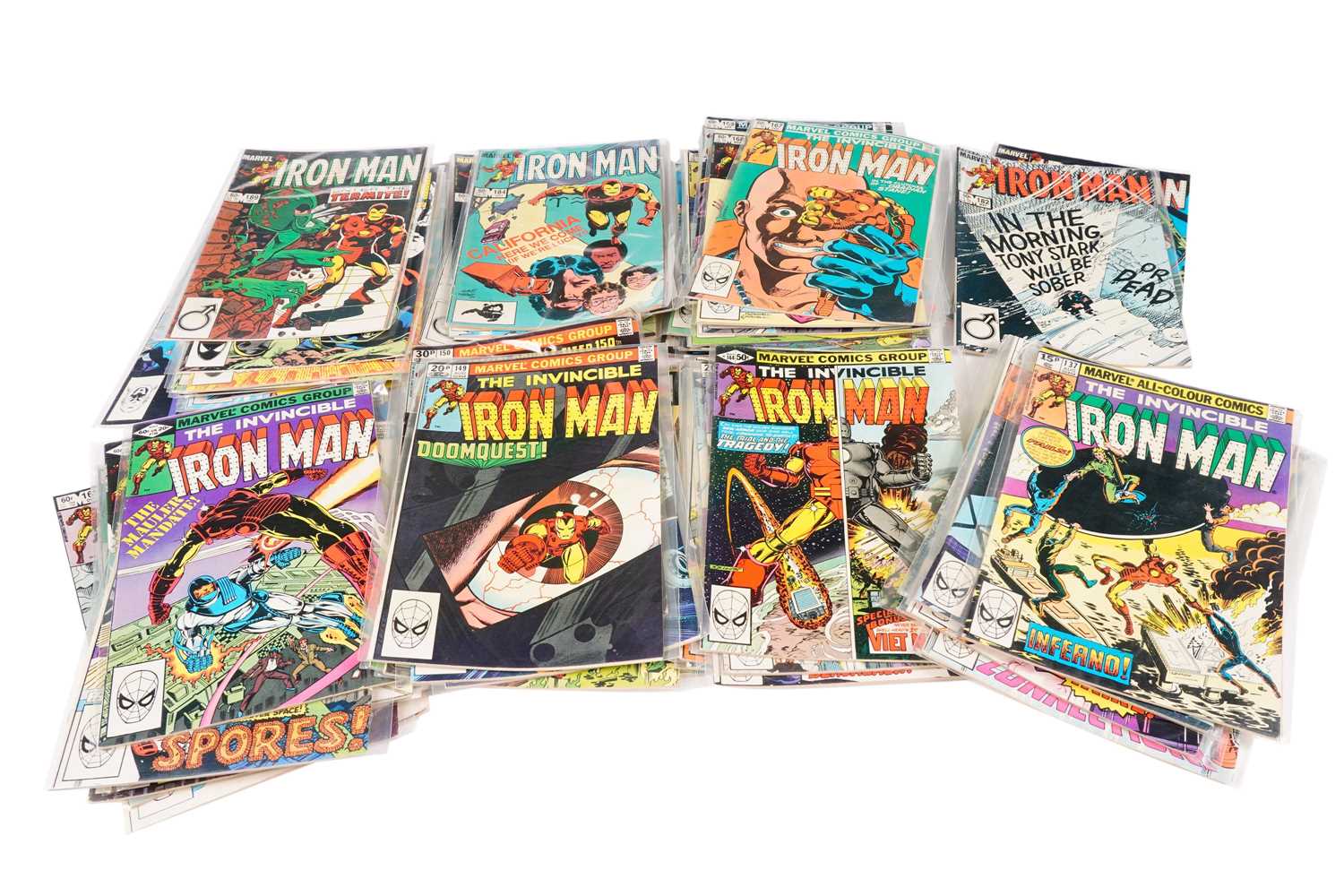 The Invincible Iron Man No's. 137-200 by Marvel Comics