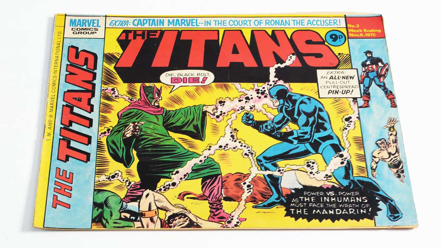 The Titans by British Marvel comics - Image 12 of 13