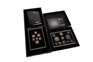 The Royal Mint Queen Elizabeth II United Kingdom silver proof coin collection