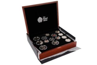 The Royal Mint 2015 United Kingdom Premium proof coin set