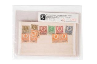 1915 Inland Revenue Income Tax and Canada War Tax stamps