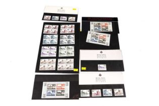 A selection of Royal Mail Queen Elizabeth II The Castles high value definitive stamps