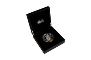 The Royal Mint Queen Elizabeth II silver proof coin