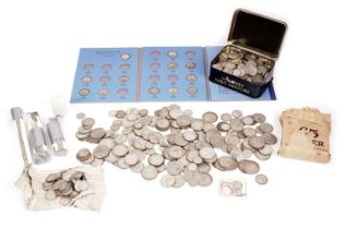 A selection of British silver content coins