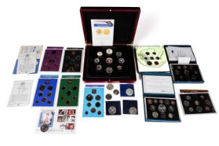 The London Mint and Royal Mint - Proof Coinage sets