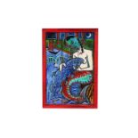 Billy Childish - Mermaid | oil