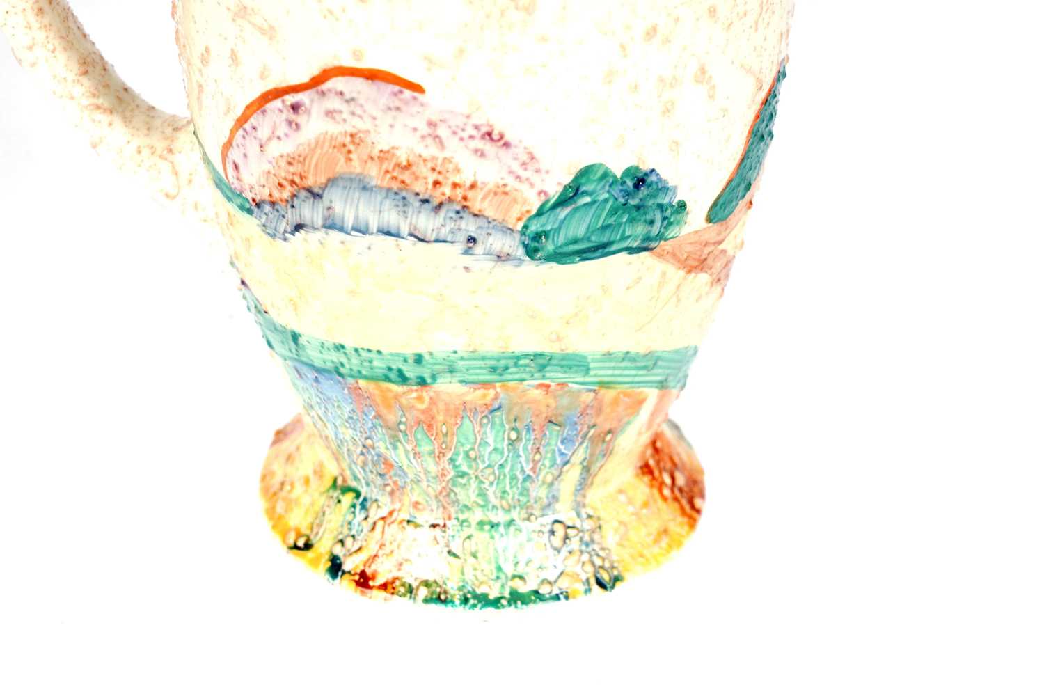 Clarice Cliff Patina Garden pattern jug - Image 4 of 5