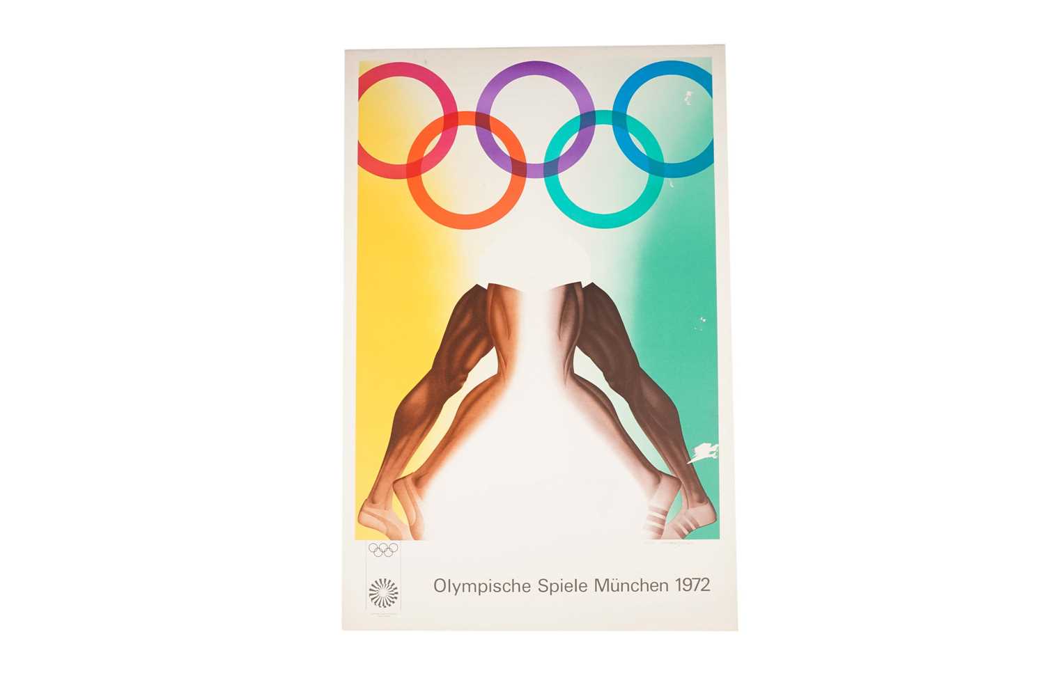 Allen Jones RA - Olympic Games Munich 1972 poster | signed limited edition serigraph