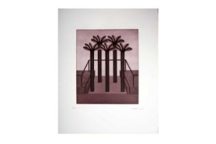 Hermann Waldenburg - Trees | limited edition etching