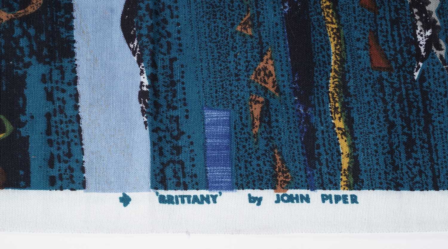 John Piper - Brittany | screen print on cotton - Image 4 of 7