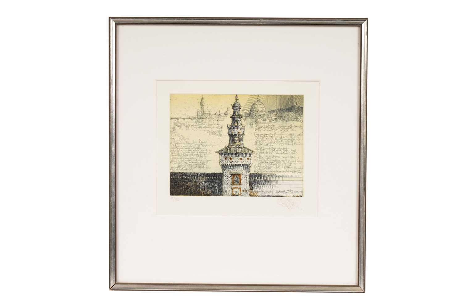 Jörg Schmeisser - Milano Revisited | etching and aquatint