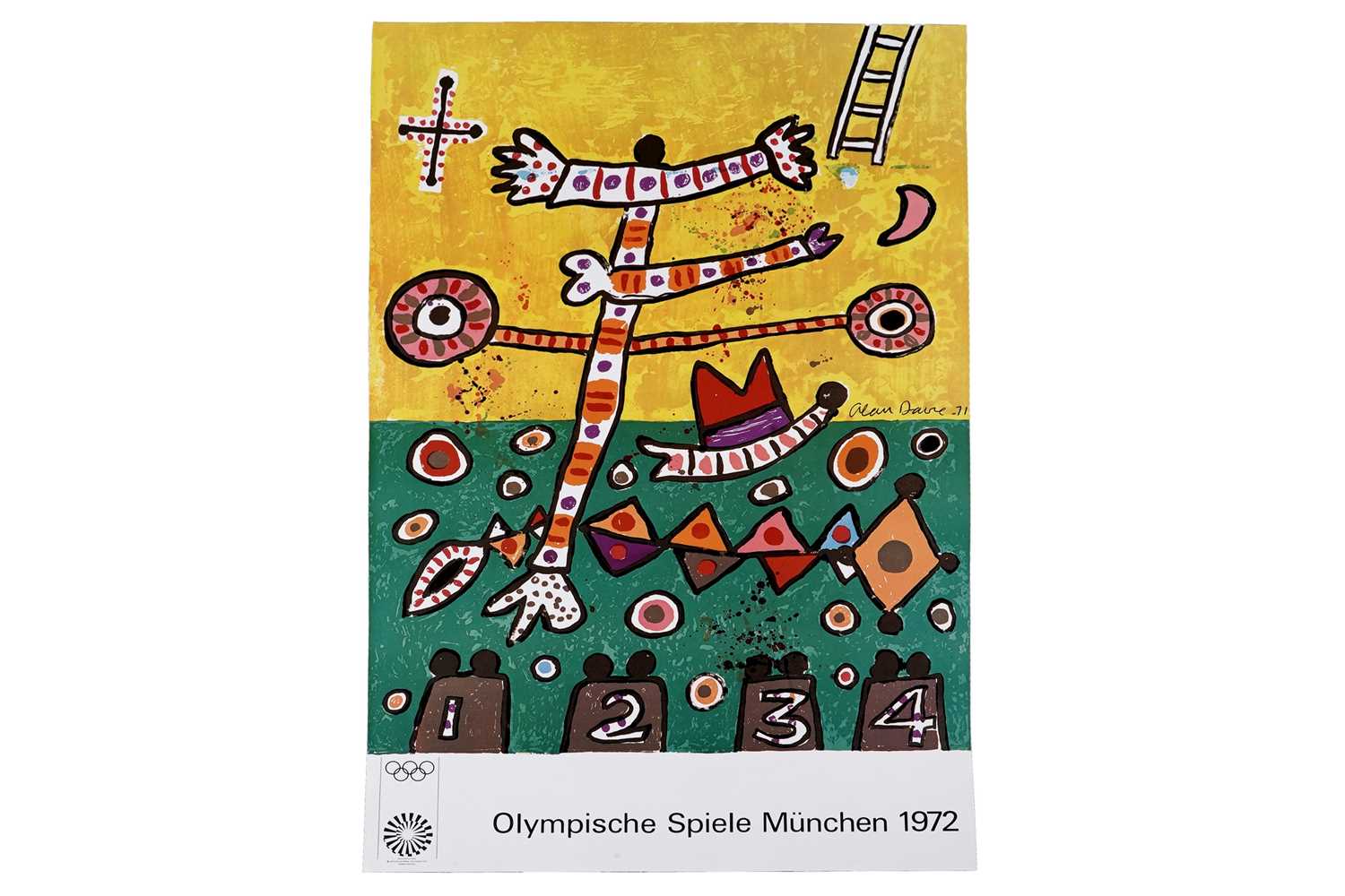 20th Century - Four Olympic Games Munich 1972 posters | Second Edition lithographs and serigraphs - Image 3 of 9