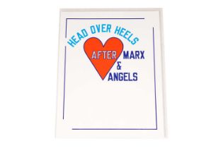 Lawrence Weiner - Head Over Heels | colour lithograph