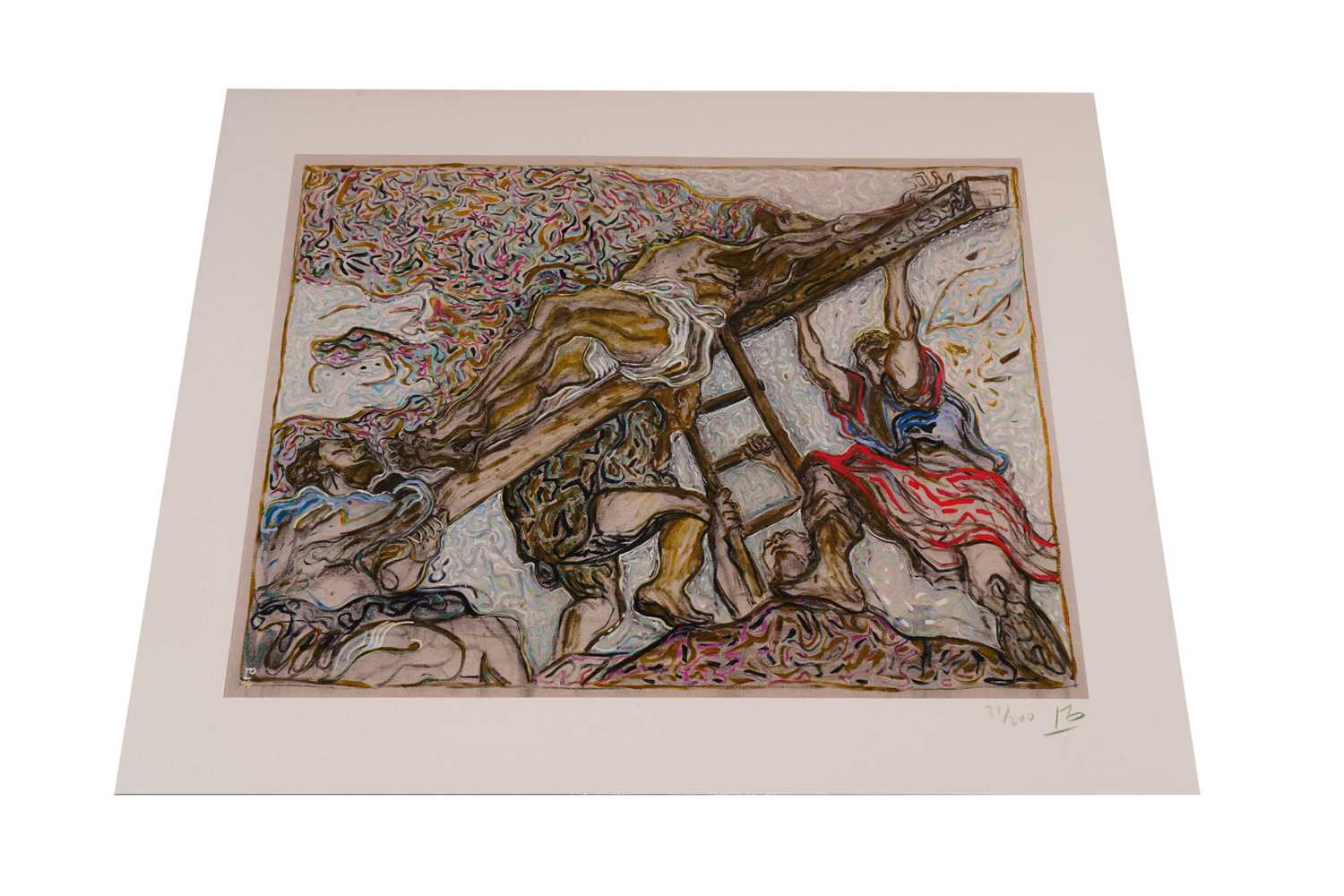 Billy Childish - L'Erection de la Croix and River Roach | limited edition pigment prints - Image 2 of 2