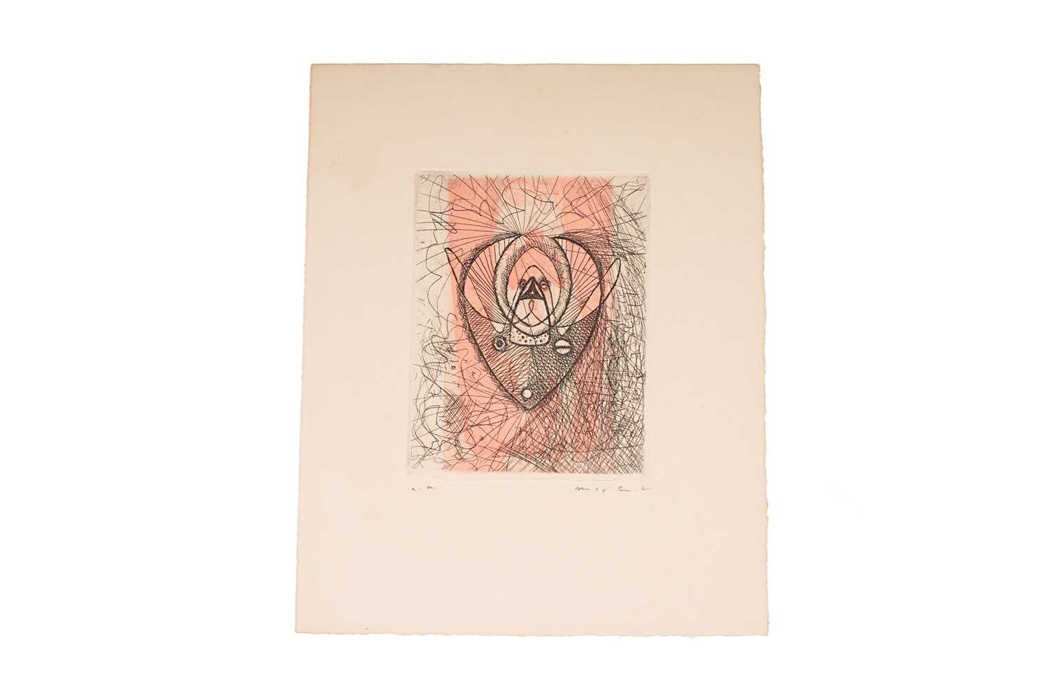 Max Ernst - La Brebis Galante | artist's proof etching and aquatint
