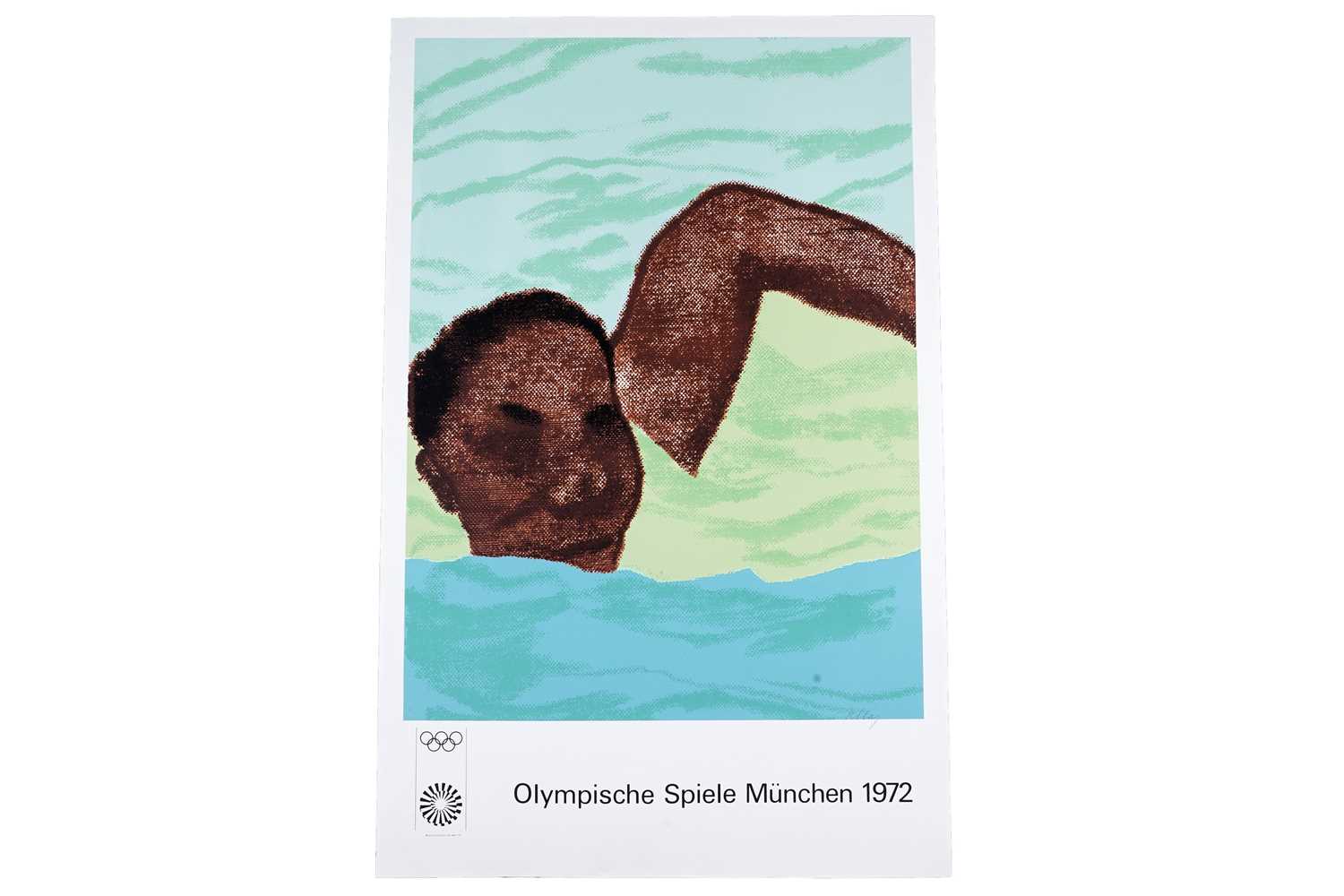 Ronald Brooks Kitaj RA - Olympic Games Munich 1972 poster | signed serigraph