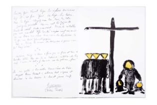 Eugene Ionesco - Laissez Faire | lithograph