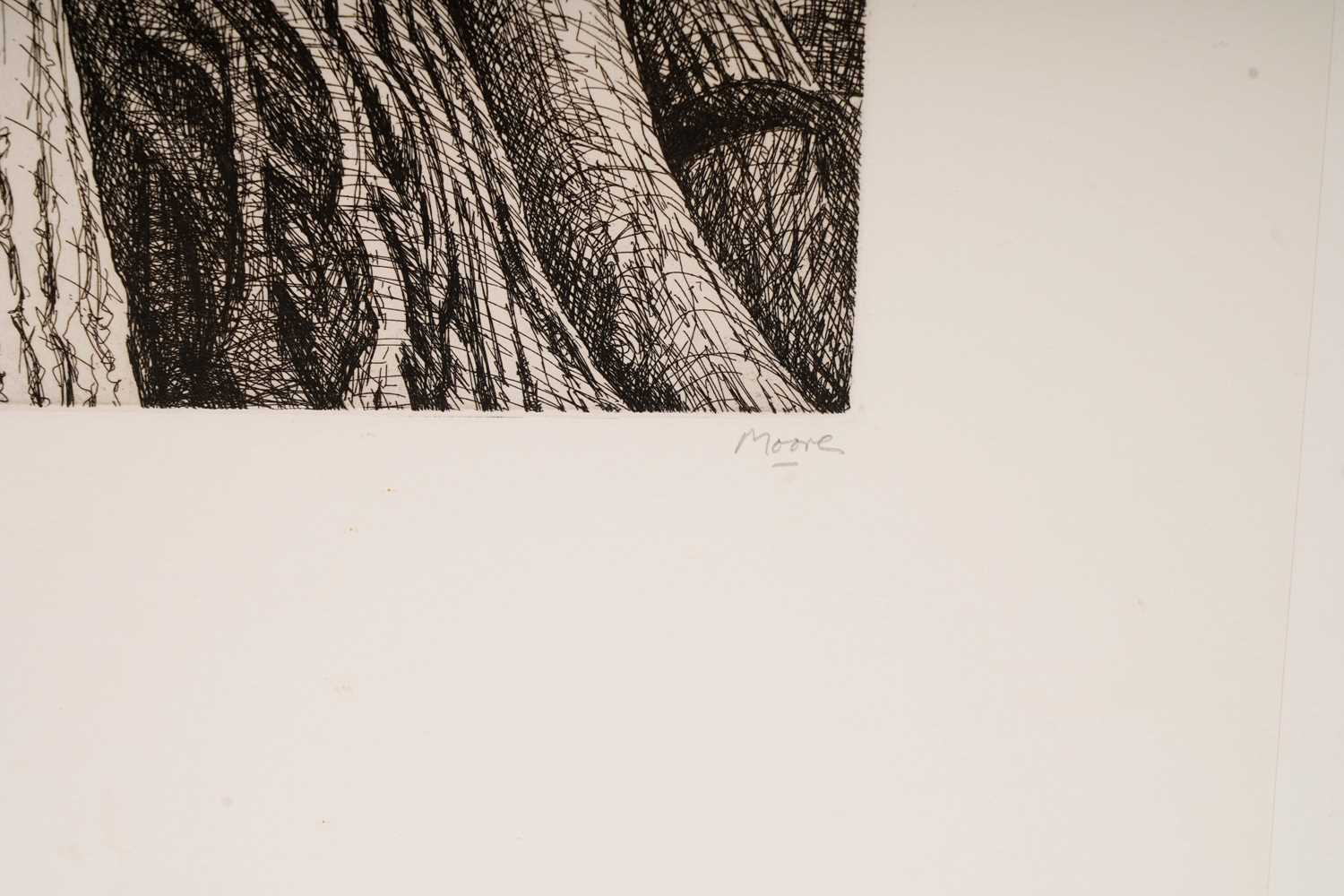 Henry Moore - Log Pile II | signed limited edition etching - Image 2 of 5