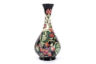 Moorcroft Lily pattern vase
