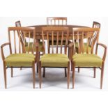 Greaves and Thomas dining table and chairs.