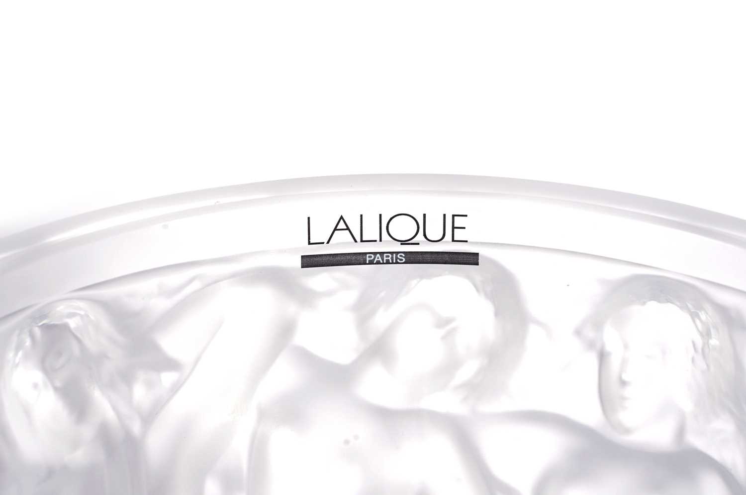 A Lalique 'Bacchantes' vase boxed - Image 3 of 3