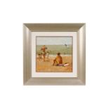 Michael Ewart - Sandcastles and Surf | oil