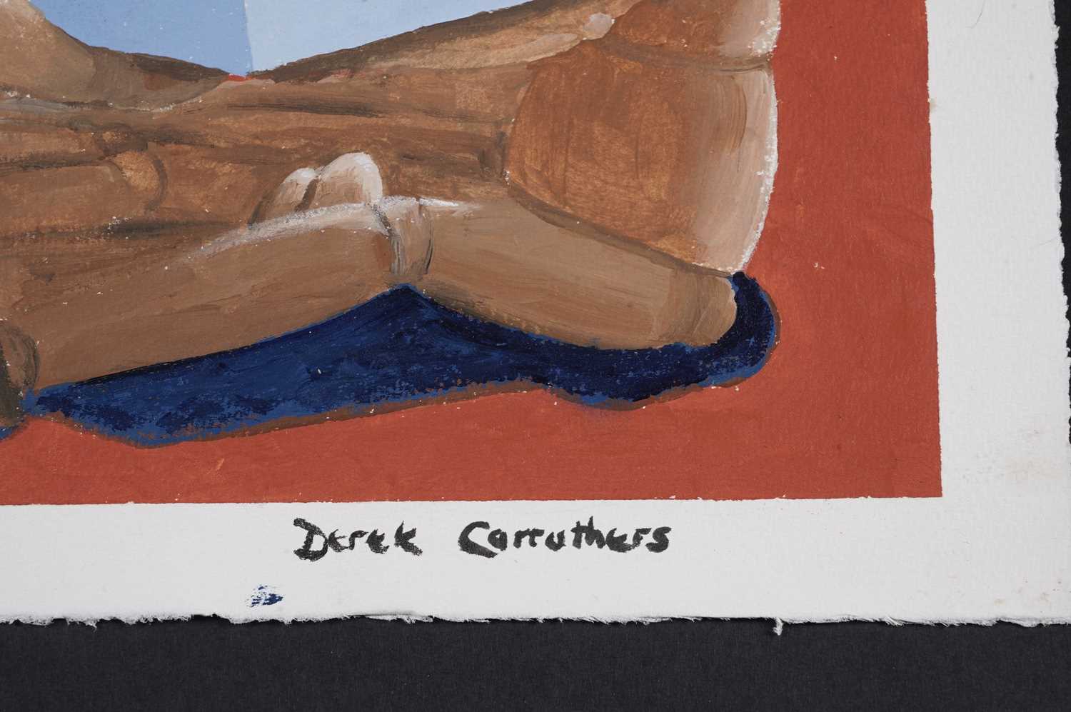 Derek Carruthers - Exploring the Pyramids | gouache on paper - Image 3 of 5