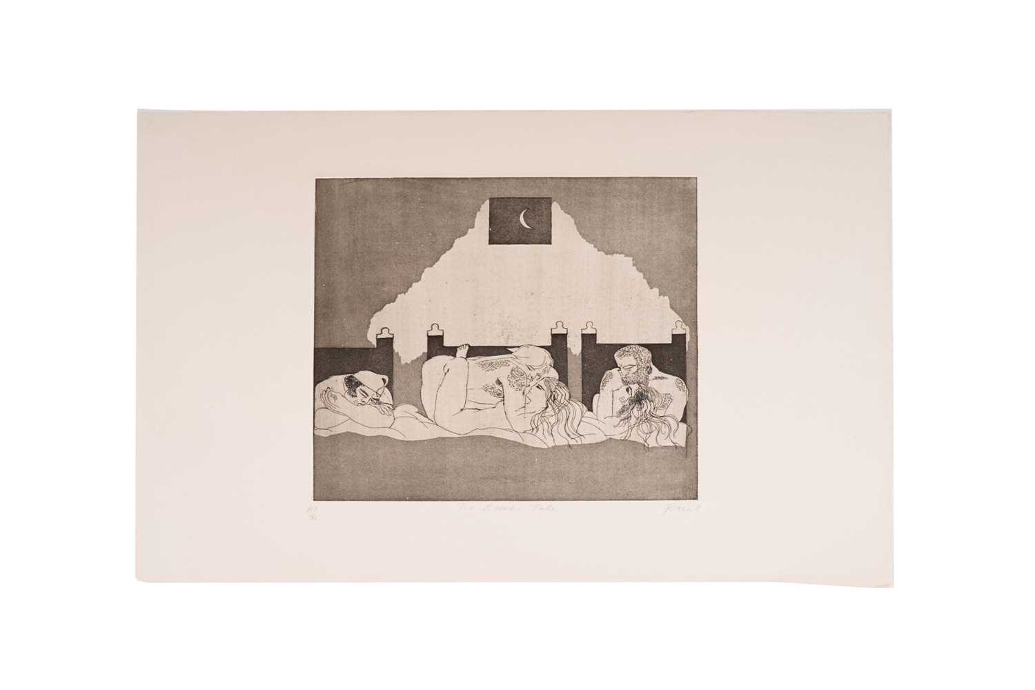 Elisabeth Frink - The Reeve's Tale | etching and aquatint