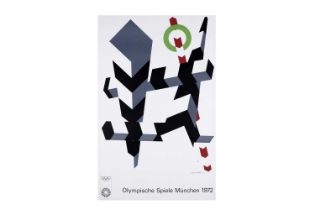 After Allan D'Arcangelo - Olympic Games Munich 1972 poster | serigraph