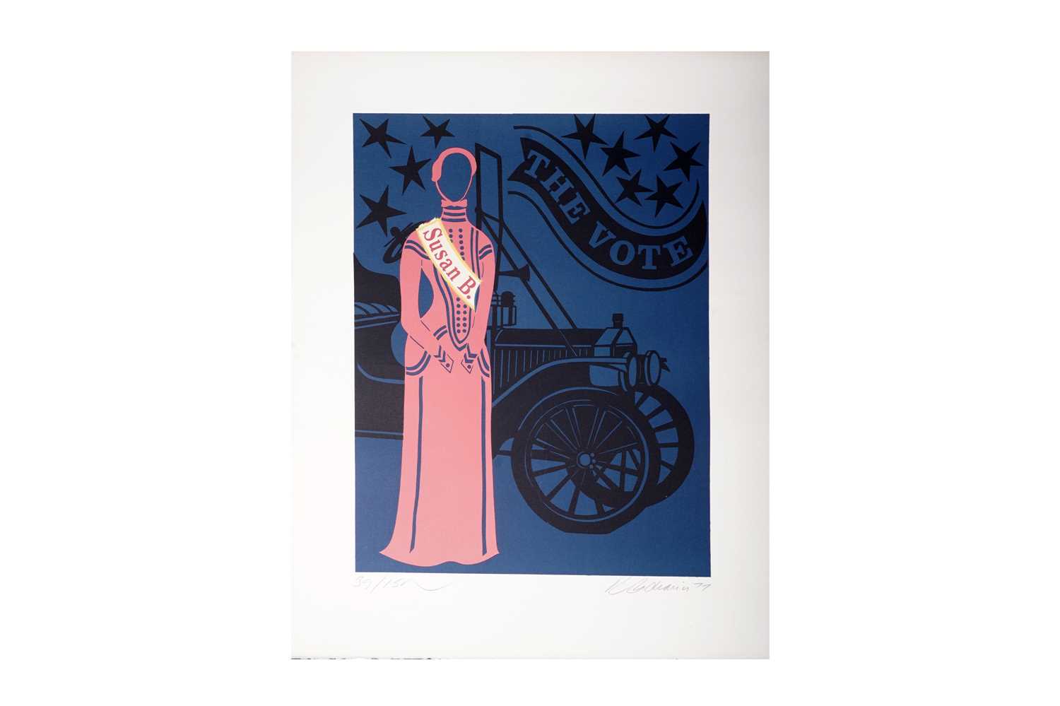 Robert Indiana - Mother of Us All | colour lithograph