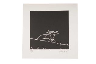 Alex Katz - Cow | limited edition lithograph