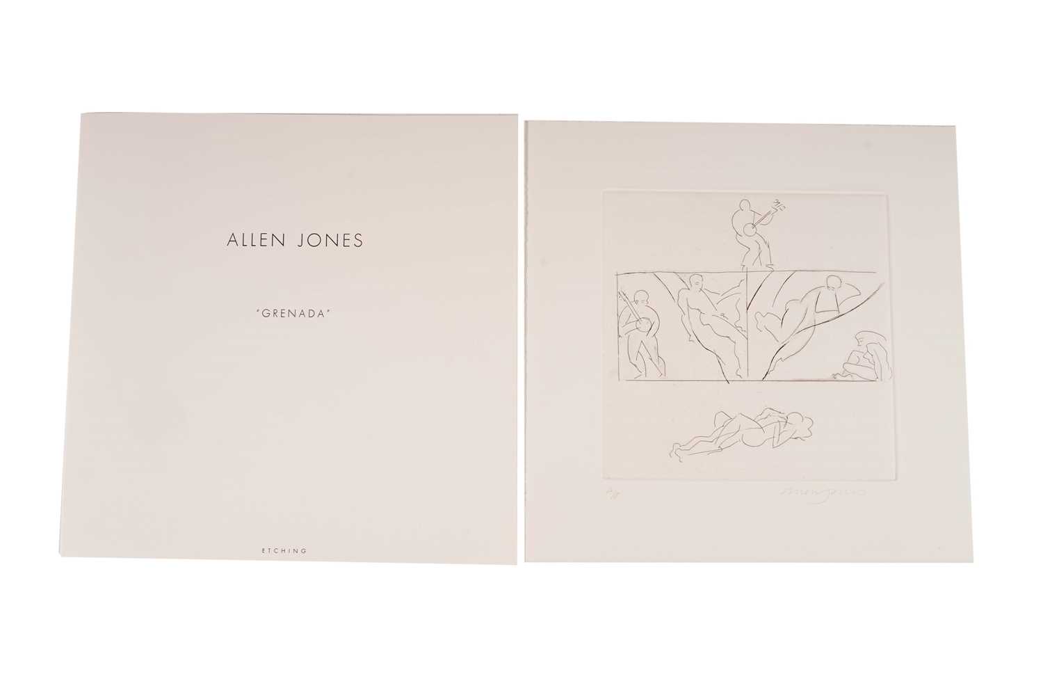 Allen Jones - Grenada | artist's proof etching