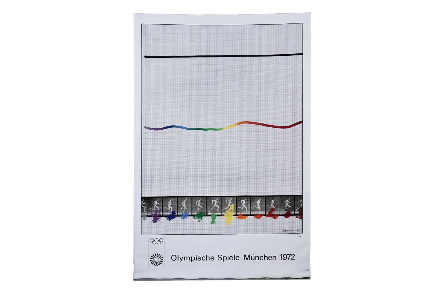 Shūsaku Arakawa - Olympic Games Munich 1972 poster | limited edition serigraph