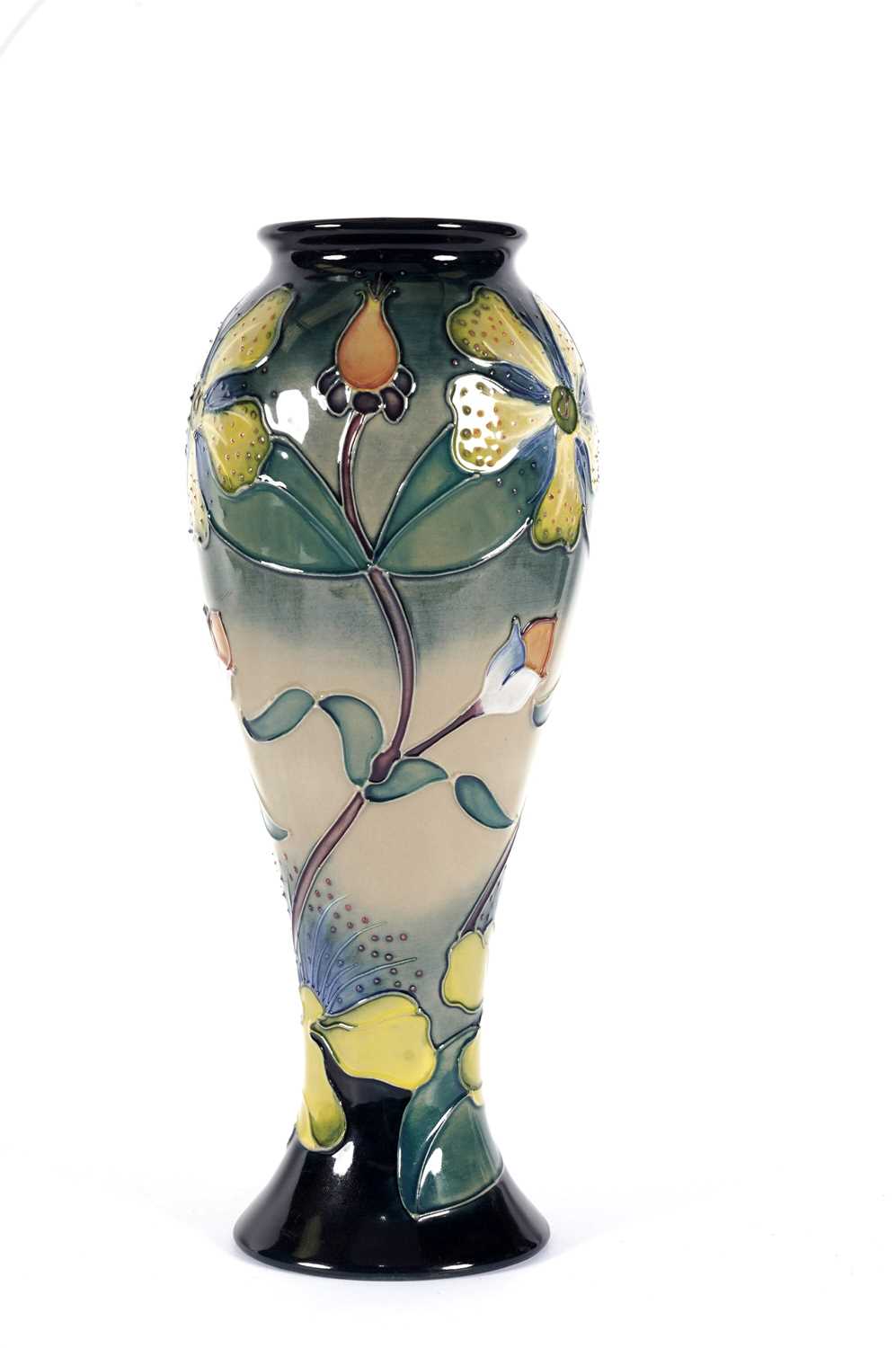 Moorcroft Hypericum pattern vase. - Image 2 of 4