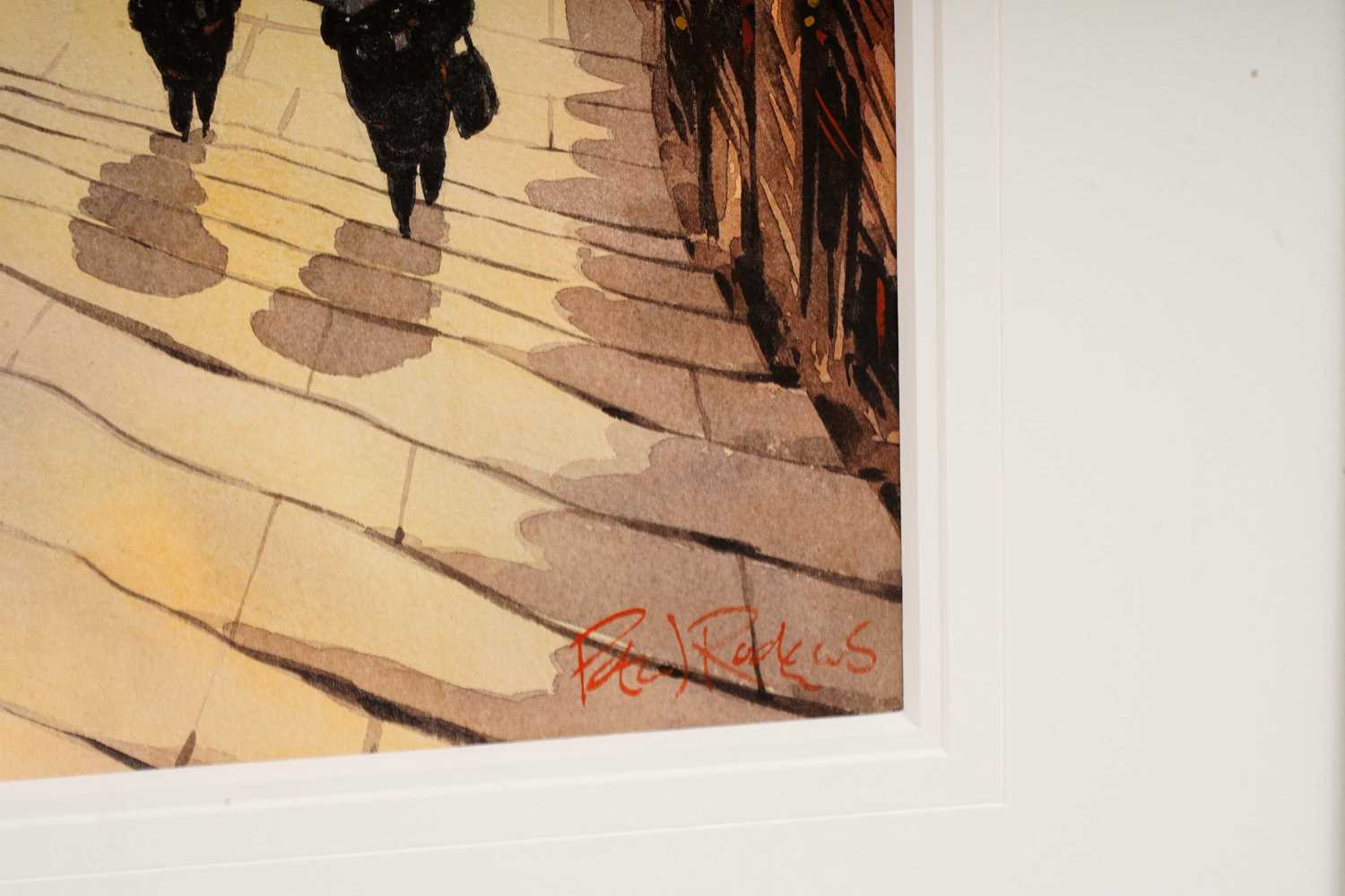 Peter Rodgers - Old Steps | watercolour - Image 3 of 5