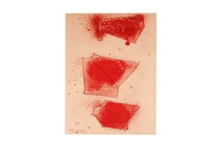 Jim Dine - Red Piano | limited edition colour lithograph