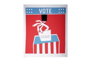 Hayden Kays - Vote | limited edition colour lithograph