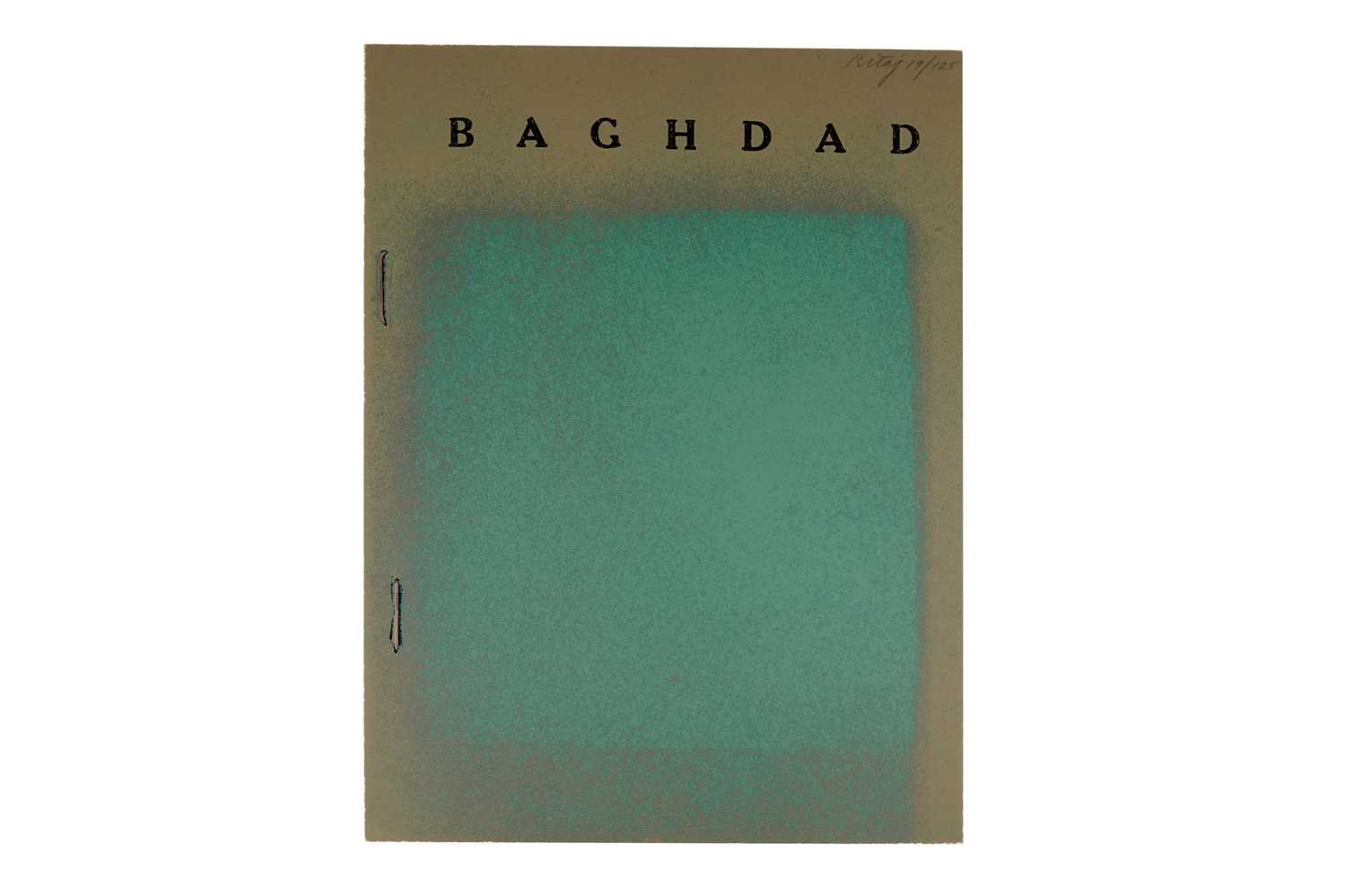 Ronald Brooks Kitaj RA - Baghdad | colour screenprint,